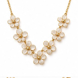 Snake Pendant Drop Necklace